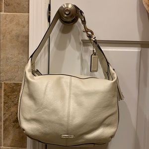 Ivory/Cream Coach Shoulder Bag